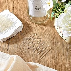 Innconee 100 Pcs 0.040" X1/4" x 2" Clear Setting