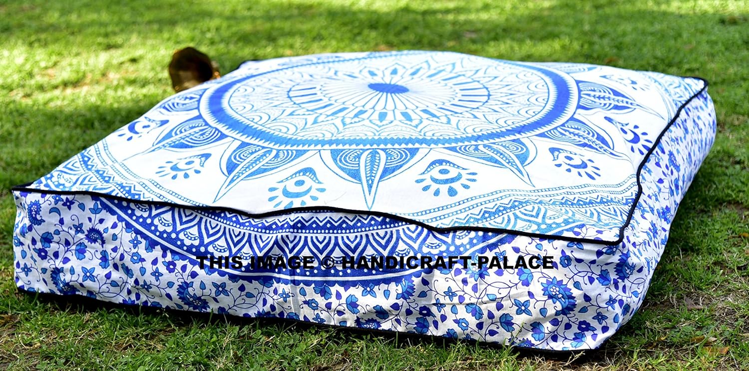 Best floor pillow square ottoman