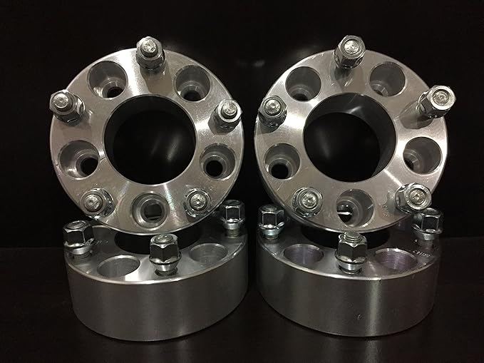 2" Wheel Spacers 5x114.3 1/2"x20 Studs For Jeep Wrangler