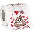 Maad Romantic Novelty Toilet Paper - Funny Gag Gift for Valentine's Day or Anniversary Present