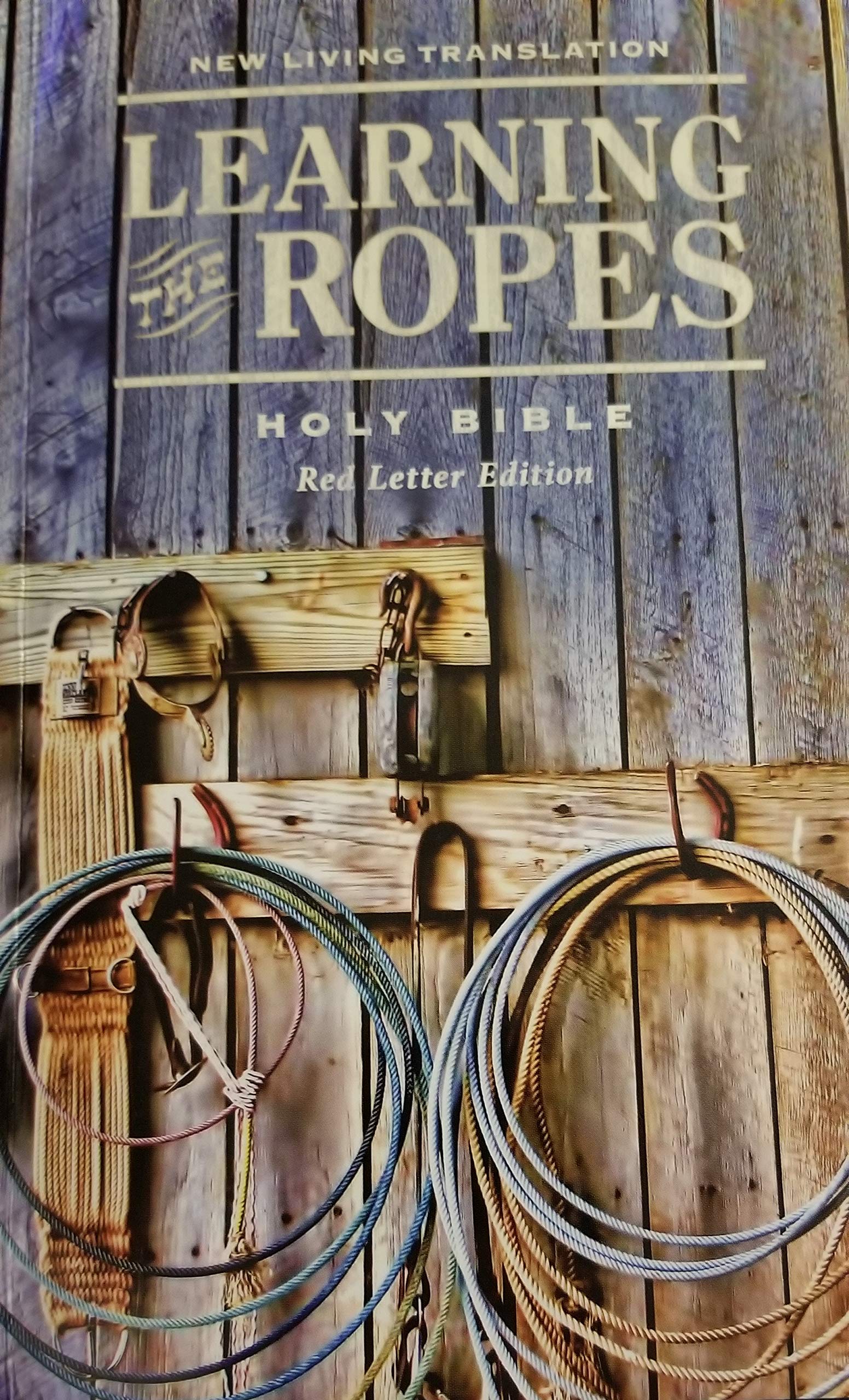 New Living Translation , Learning The Ropes, Holy Bible,Red Letter Edition:  Holy Bible: Amazon.com: Books
