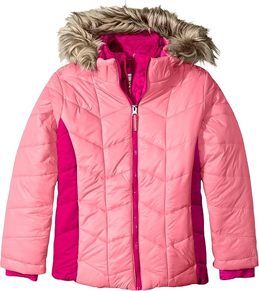 free country hooded water resistant heavyweight puffer jacket