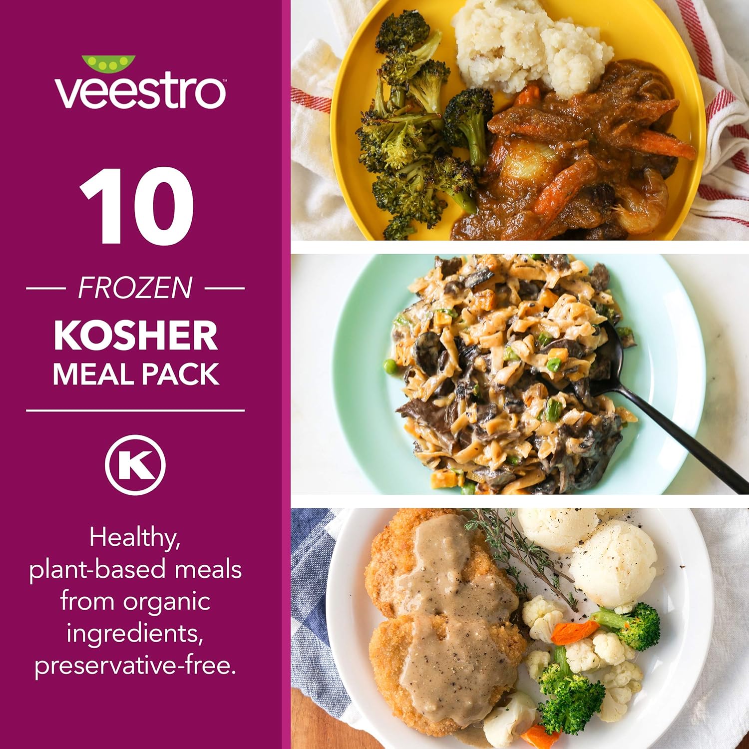 Veestro Kosher Prepared Meals Ready To Eat Organic Plant Based Preservative Free Dairy Free Microwaveable 10 Pack #veestro #weight #loss #review Veestro Kosher Prepared Meals Ready To Eat Organic Plant Based Preservative Free Dairy Free Microwaveable 10 Pack