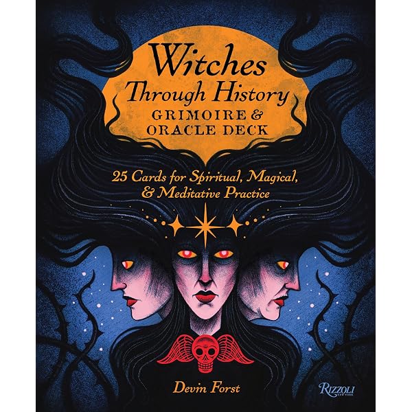 Witches Through History: Grimoire and Oracle Deck: 25 Cards for