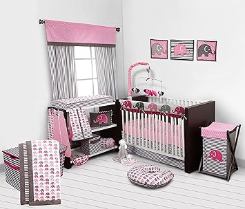 bacati elephant bedding