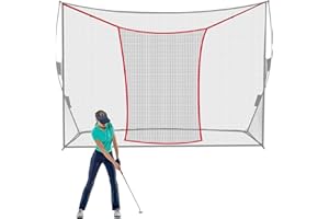 Simgoing Golf Practice Net Extender - Protect Your 7 ft or 10 ft Golf Net - High Impact Chipping Hitting Target Extension