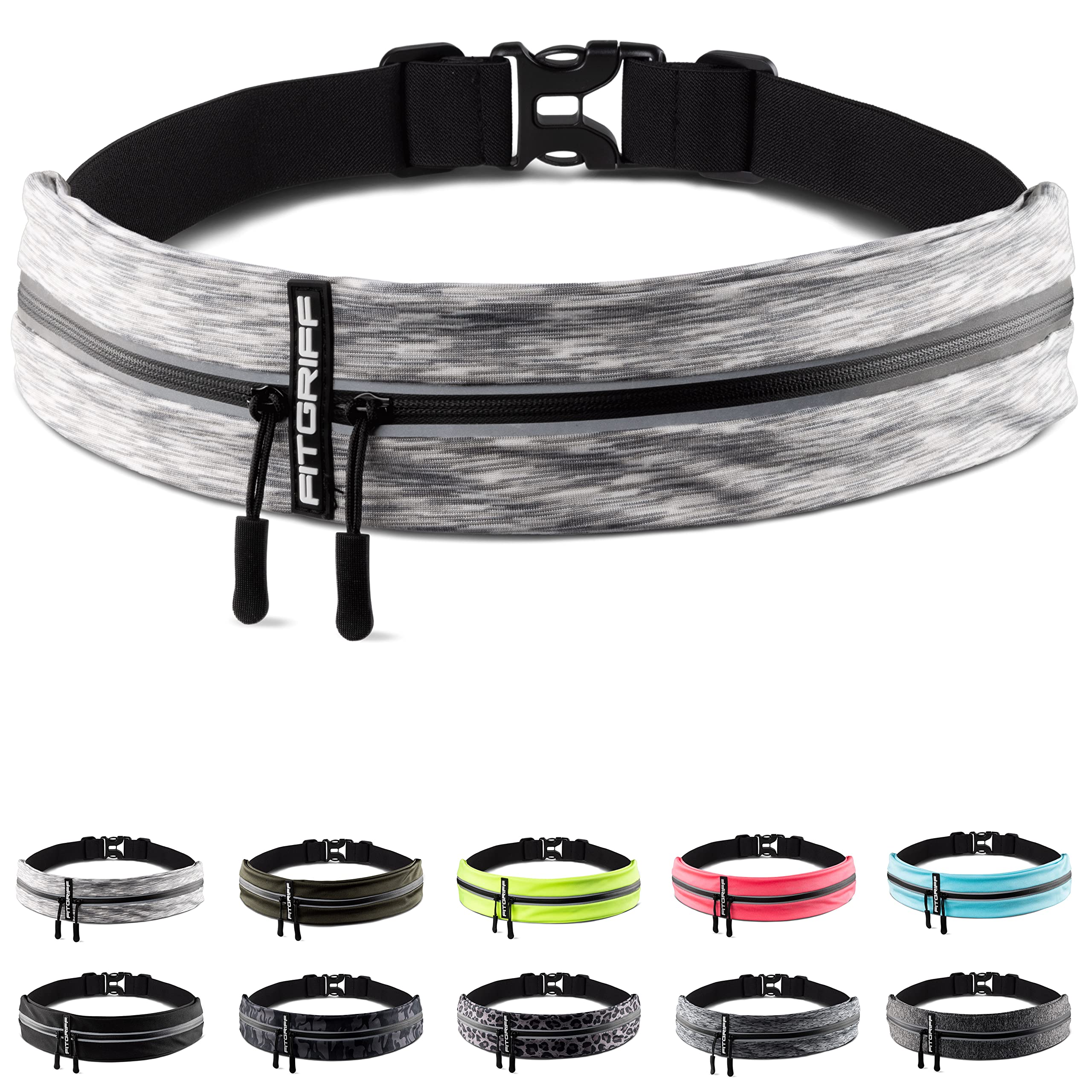Fitgriff Running Belt for Men & Women - Secure
