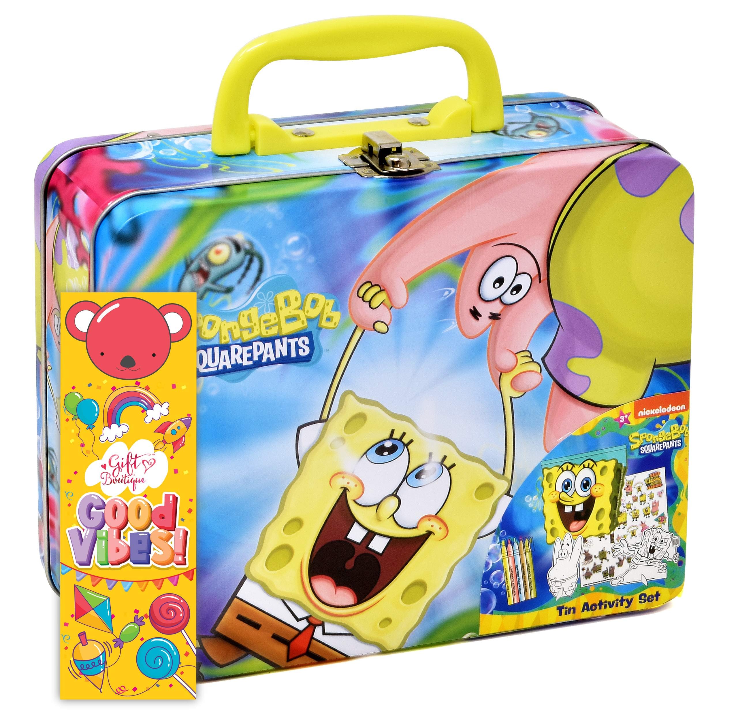 SpongeBob Squarepants Coloring and Activity Tin Box