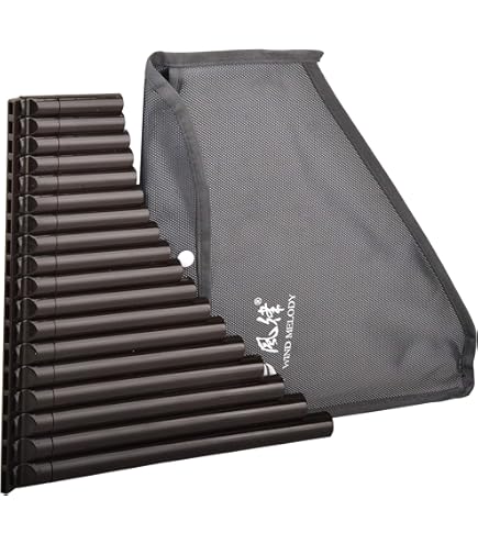 Schwarz bamboe panfluit - 8 pijpjes - C tot C | Uitverkoop