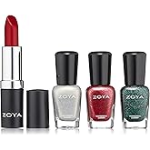 ZOYA Nail Polish, Santa Baby Lips & Tis Quad, 1 fl. oz.