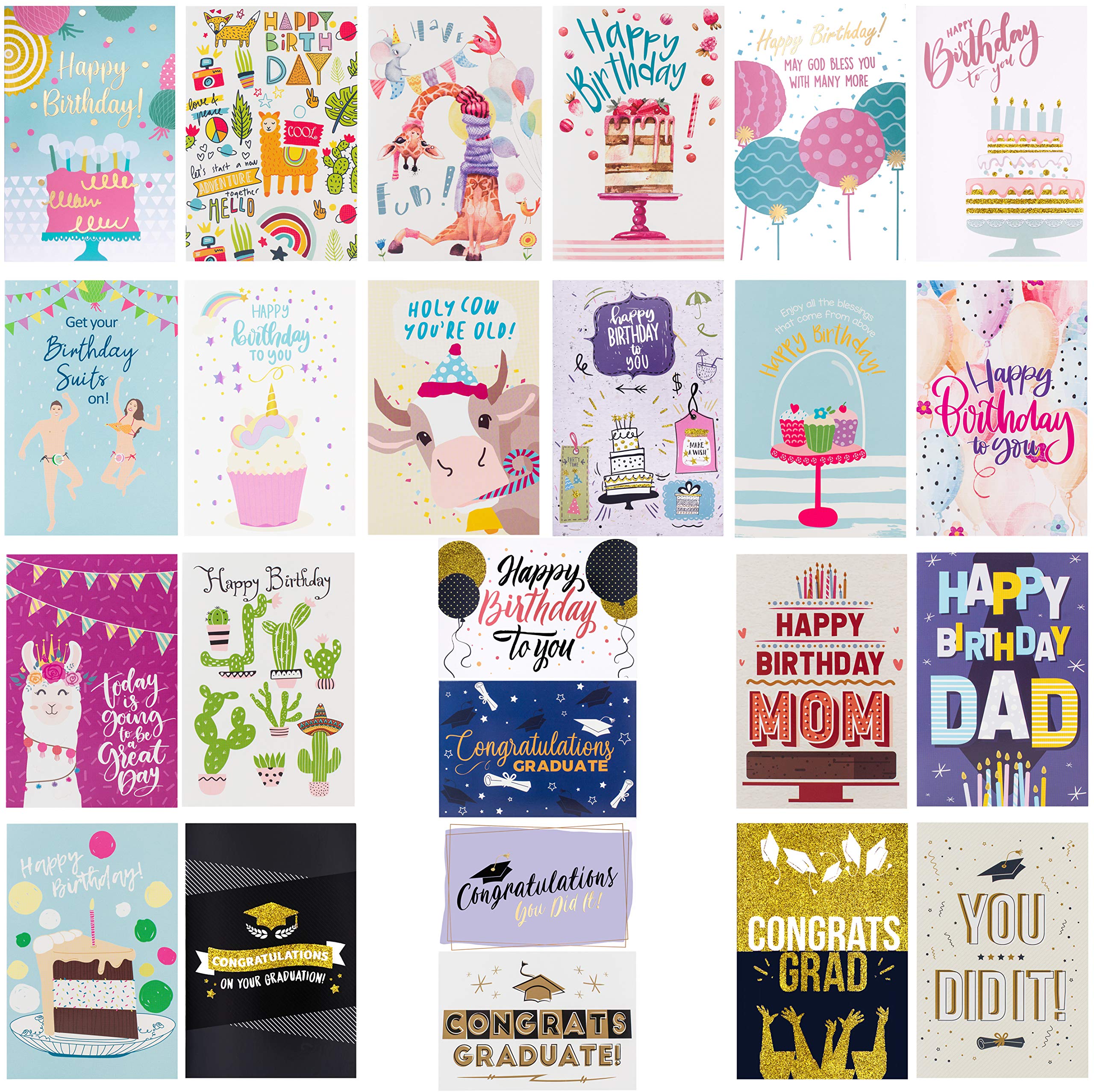 Mua 100 All Occasion Greeting Cards- 100 Eye Catching Designs with ...