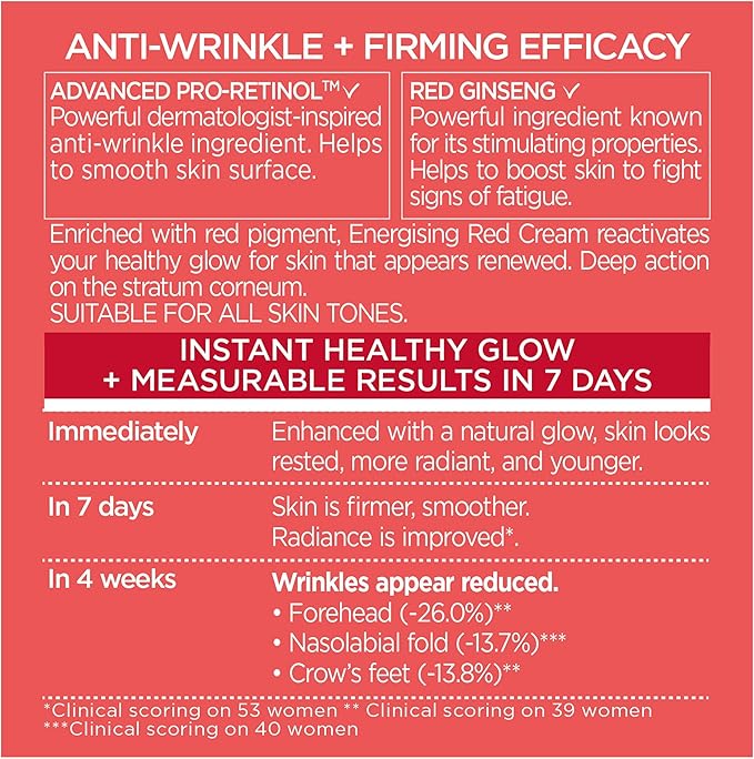 revitalift red day cream