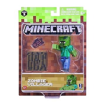 minecraft zombie action figure