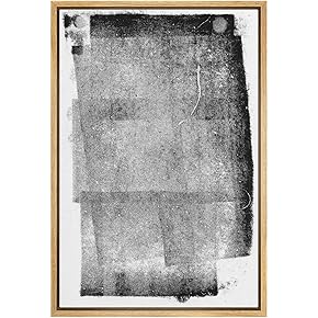 SIGNWIN Framed Canvas Print Wall Art Dark Black...