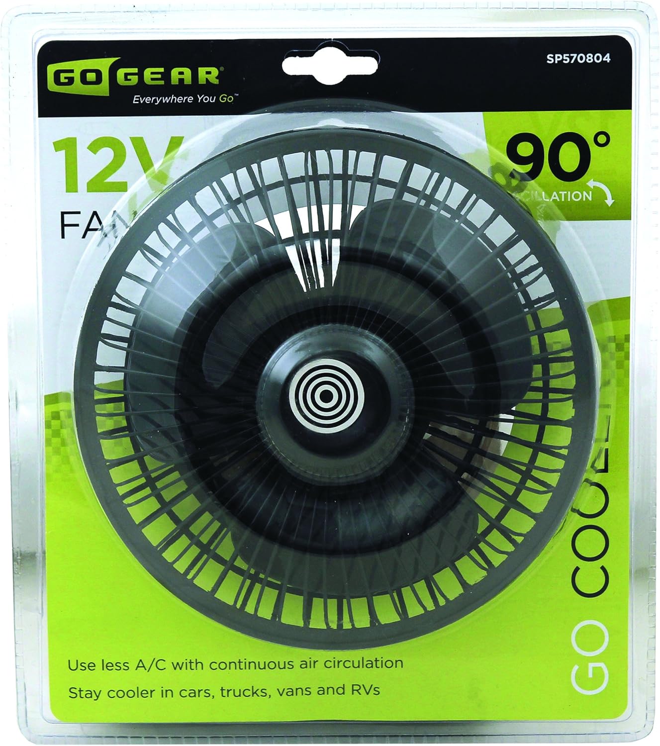 Hopkins SP570804 Go Gear 12 Volt Oscillating Fan: Automotive