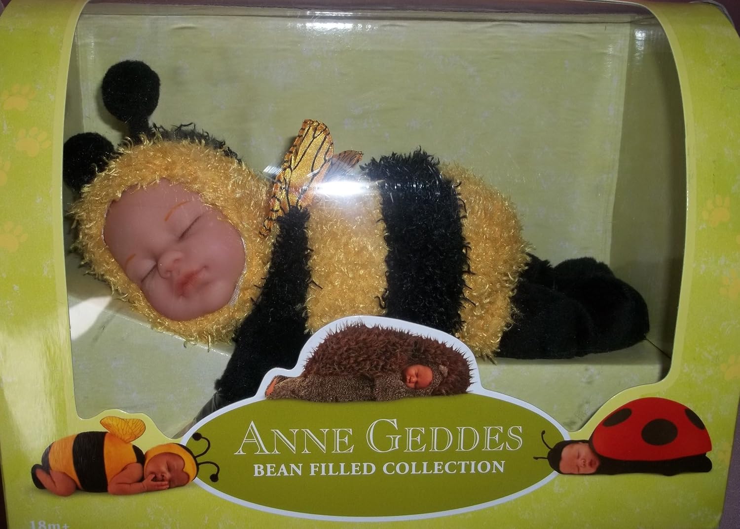 anne geddes bumble bee doll
