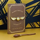 Harry Potter A5 Notebook Gift Set with Pen Faux Leather Diary Brown Wand Pen view 5
