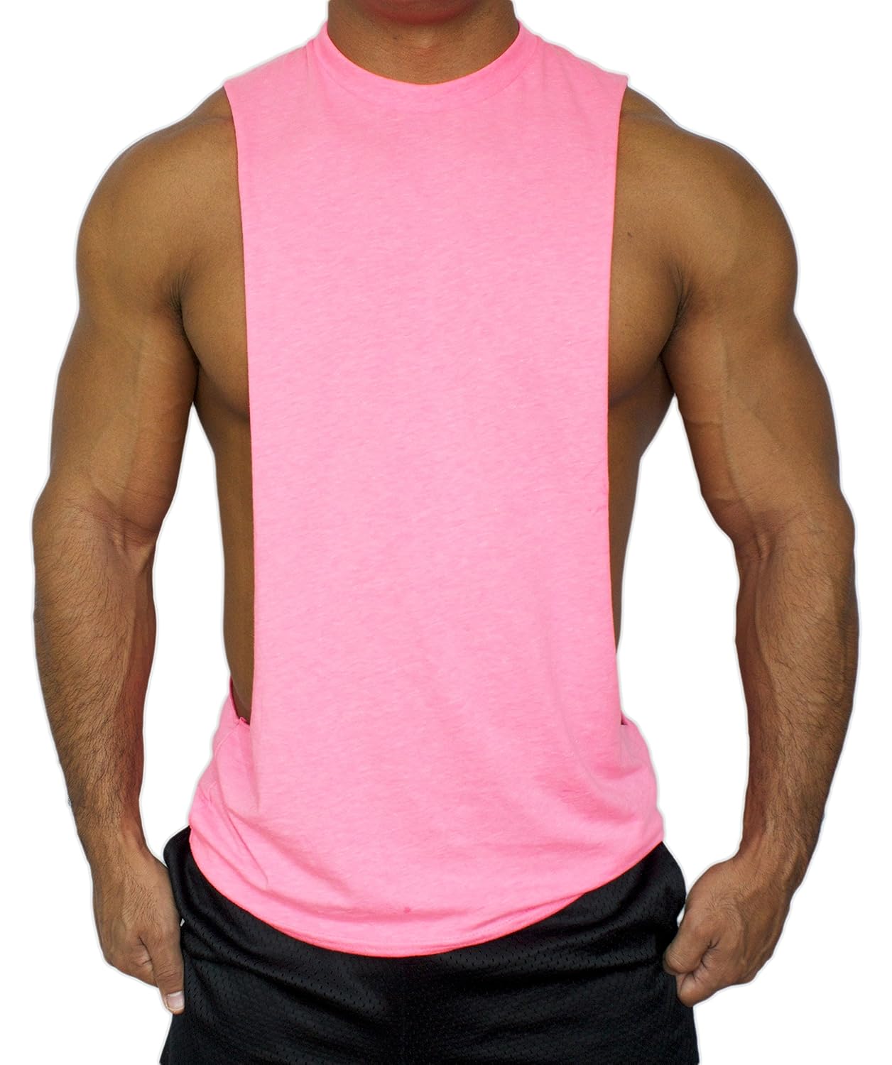 American Apparel Muscle Cut Stringer Workout TShirt Tank