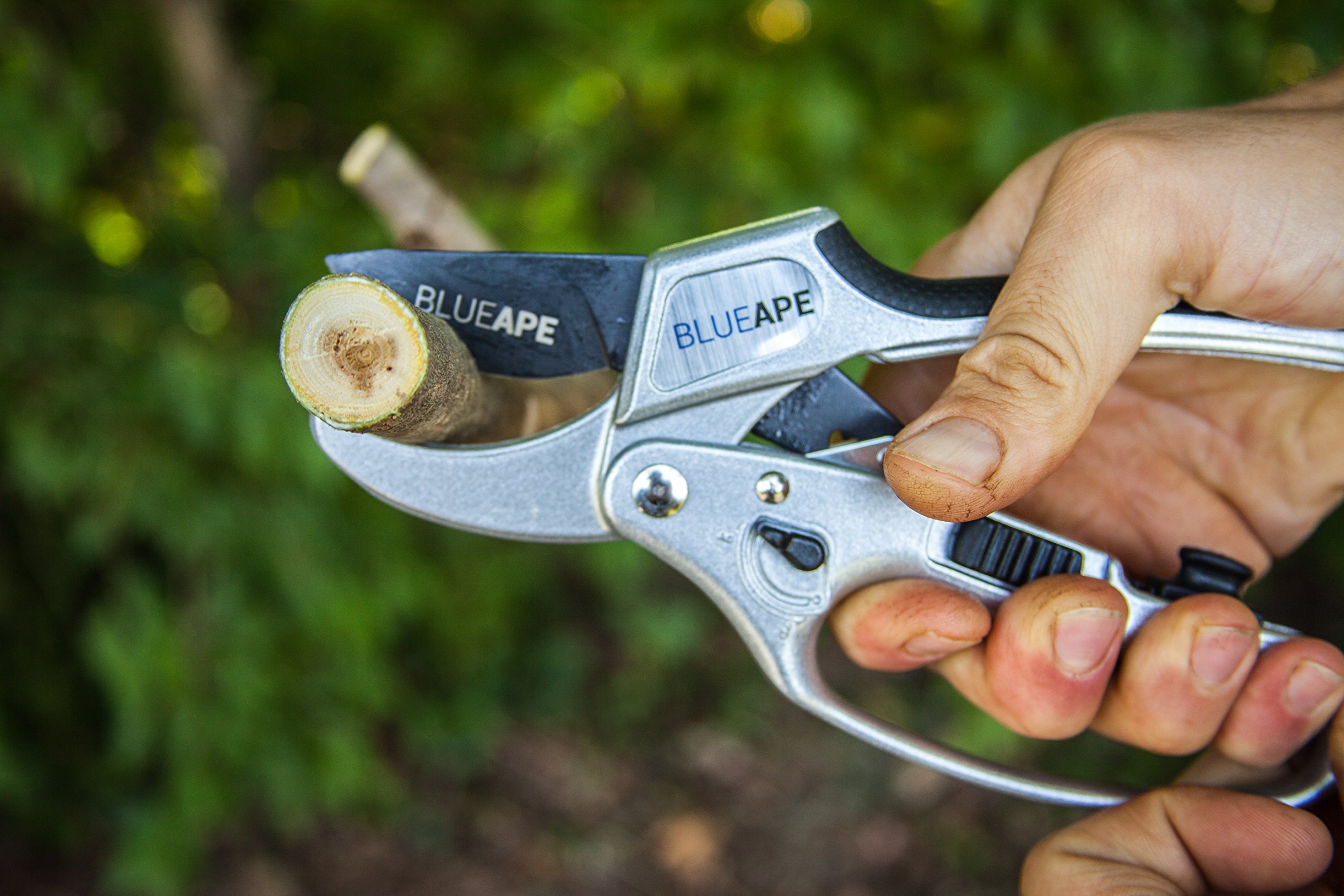 2 in 1 Ratchet Hand Pruners 3 Stage Action Power Driver Lightweight