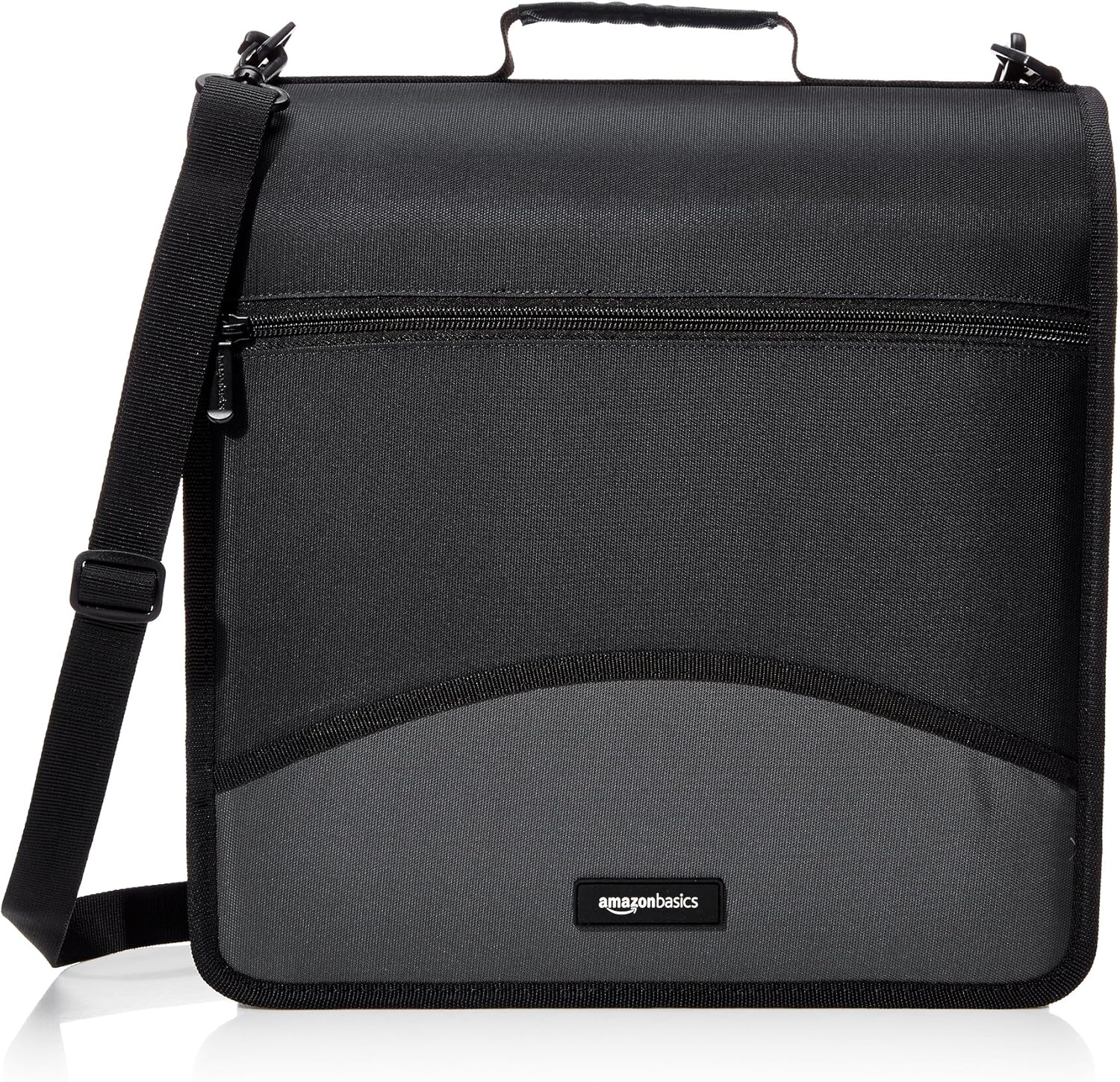 AmazonBasics 3Ring Binder with Zipper DRing, 4 Inch, Black Amazon