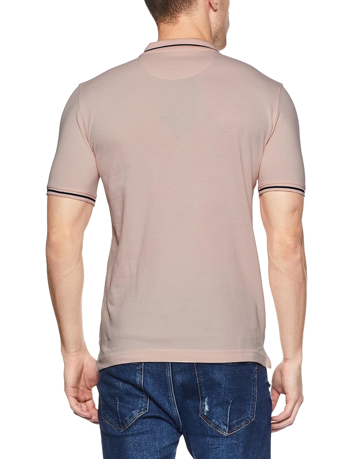 van heusen men's solid regular fit polo