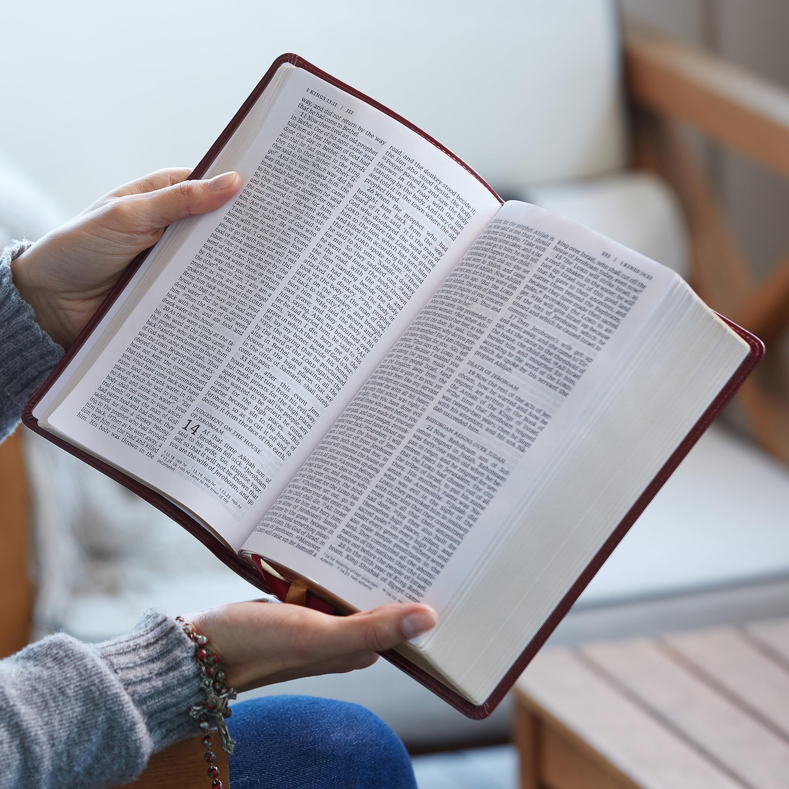 NRSV Large Print Standard Catholic Bible, Red Leathersoft (Comfort Print, Holy Bible, Complete Catholic Bible, NRSV CE): Holy Bible NRSV Large Print Standard Catholic Bible, Red Leathersoft (Comfort Print, Holy Bible, Complete Catholic Bible, NRSV CE): Holy Bible Imitation Leather