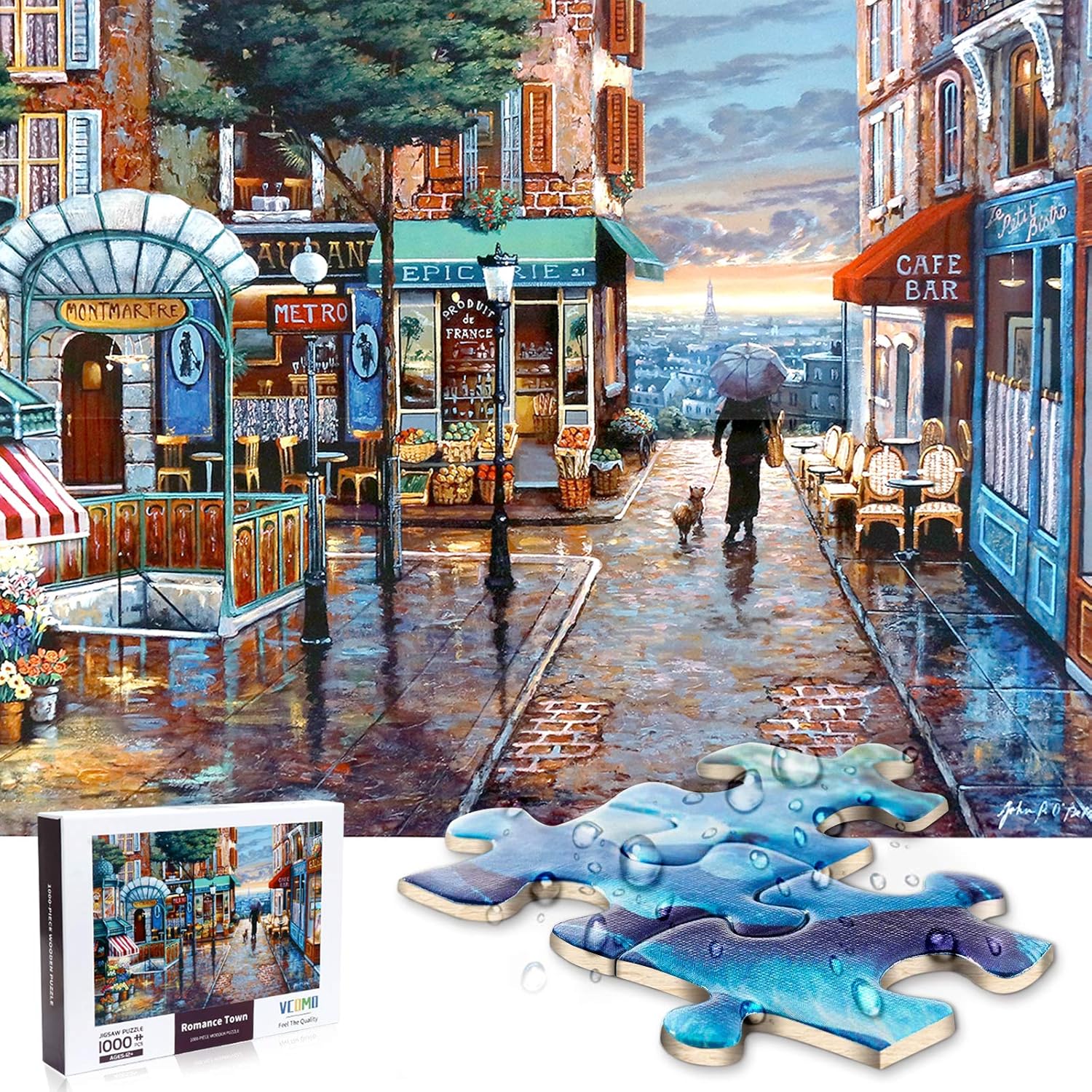 wooden puzzle 1000 pieces