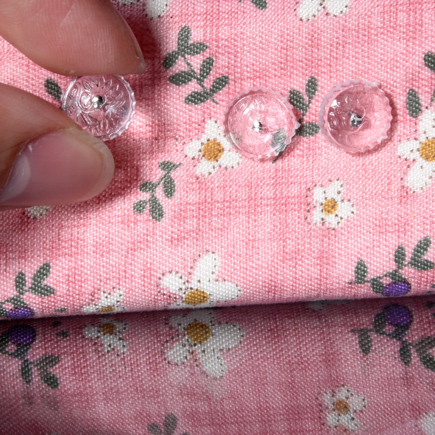 Sumind Clear Twist Pins Heads Twisty Pin with Plastic Contain Box for