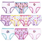 Paw Patrol Exclusive Cotton Underwear and Poly Blend Girl Shorts with Chase, Skye, Rubble 2/3T-8