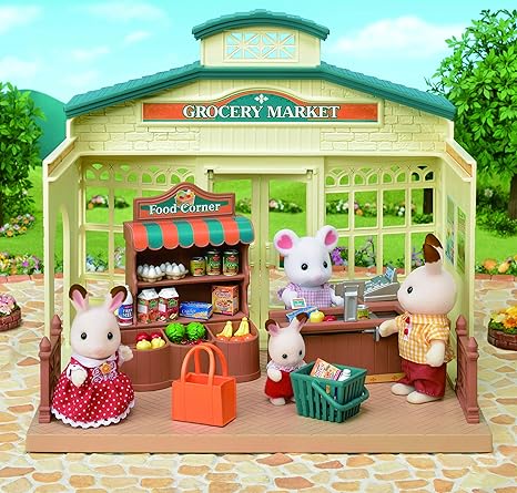 sylvanian families supermarket gift set
