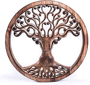 Tree of Life Wall Hanging Decoration - Handcrafted 12