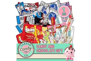 CARBON CANDY CO. Bulk Candy and Chocolate Variety Pack - 1 lb of Candy for Party Favors