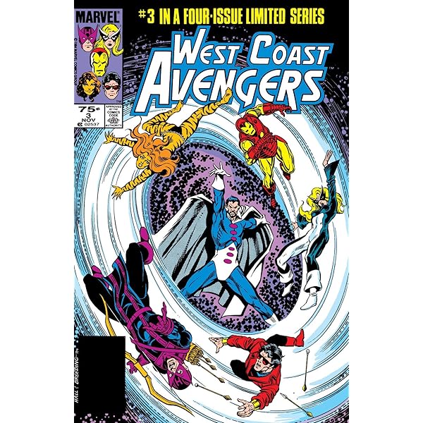 Amazon.com: West Coast Avengers (1984) #4 (of 4) eBook : Stern