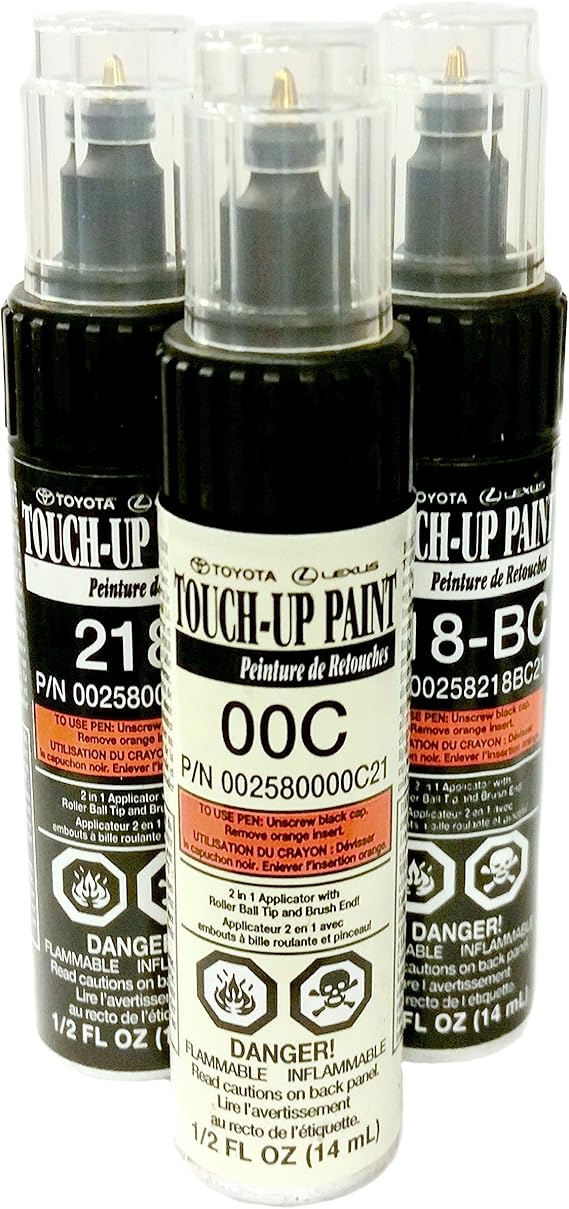 Genuine Toyota Touch Up Paint Kit 218 Attitude Black Base