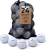 Second Chance Recycled Lake Golf Balls 24 Pack Grade A Wilson Lakeballs