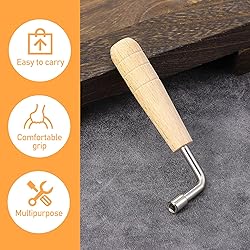 XLIUAX Lyre Tuning Wrench, 4mm/0.15in Lever Harp