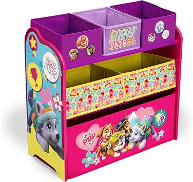 multi bin toy organizer paw patrol