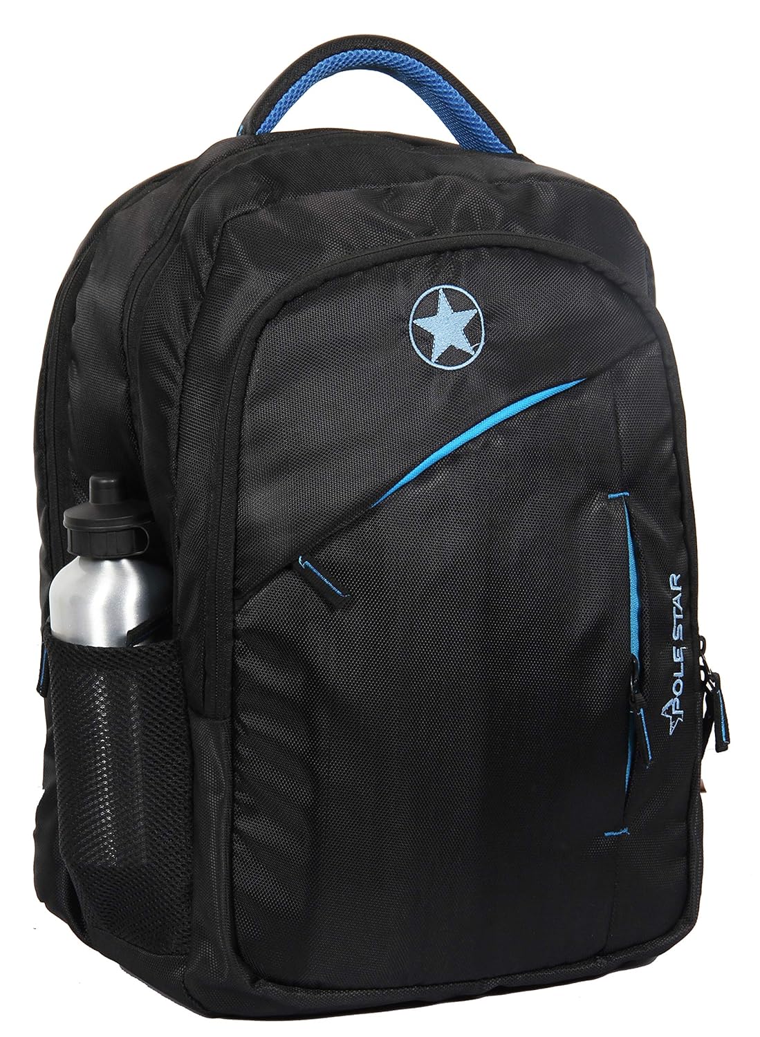 Buy POLESTAR"Delux BlackSK 38 LTR Laptop Travel Backpack/Casual School bagpack at Amazon.in