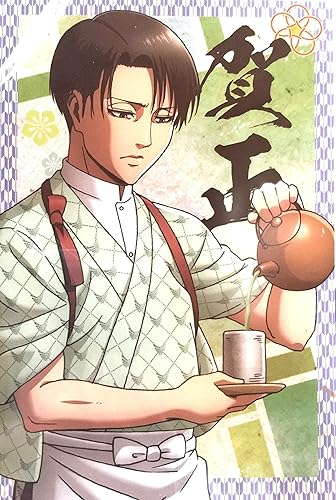 Amazon Co Jp 進撃の巨人 スイパラ コラボ 特典 年賀状 ポストカード リヴァイ スイーツパラダイス ホビー 通販