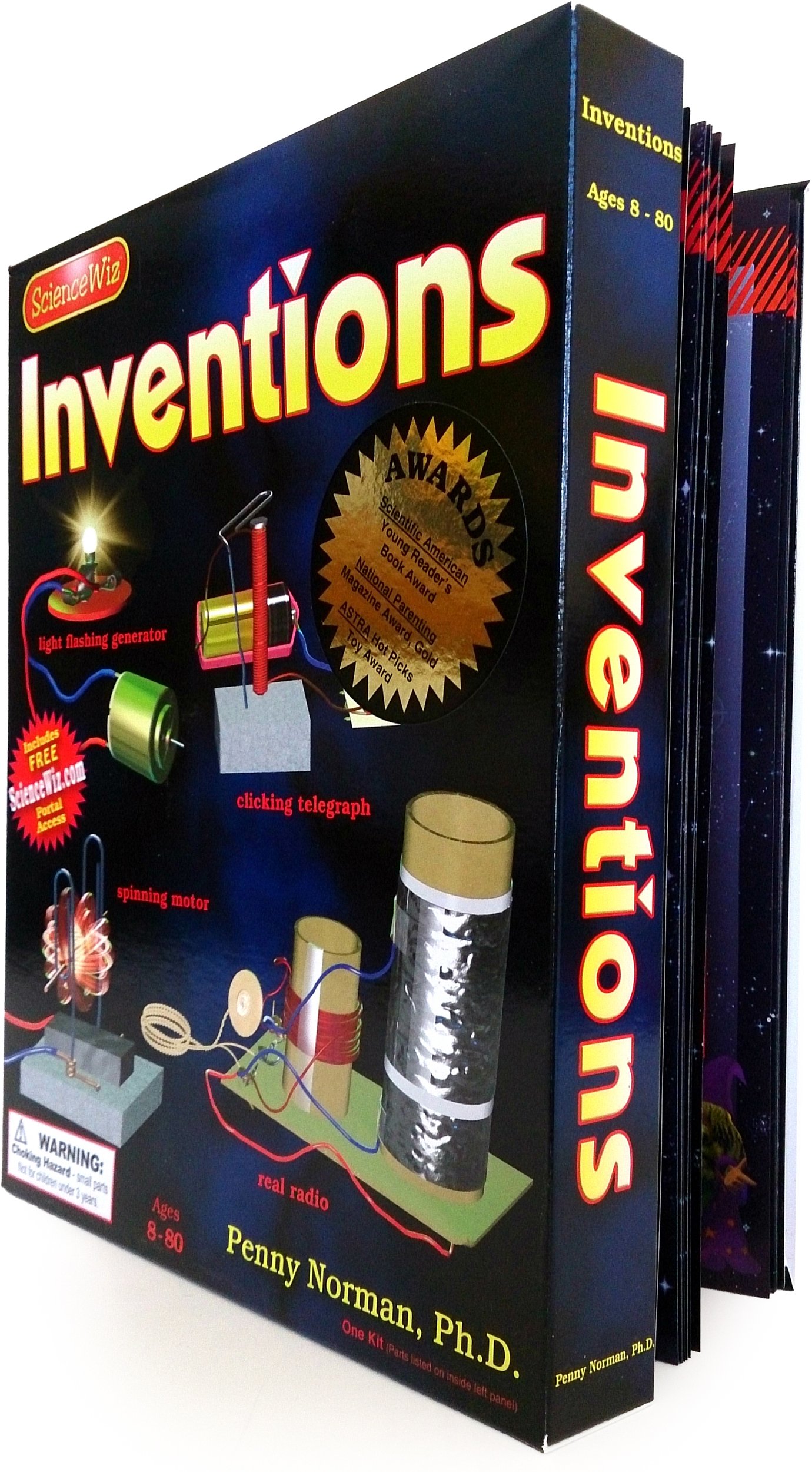 Inventions Kit Educational Fun Kids Children Science Kit Playing