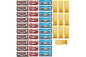 Crait Heinz Condiment Packets Variety Pack Includes BBQ Sauce, Ranch, Ketchup and Honey Mustard Individual Packs of Condiments, Condiment Packet Variety Pack for On-The-Go (40 Pack)