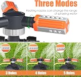 Dermasy Garden Sprinkler Automatic 360 Degree Rotating with Quick Connectors view 3