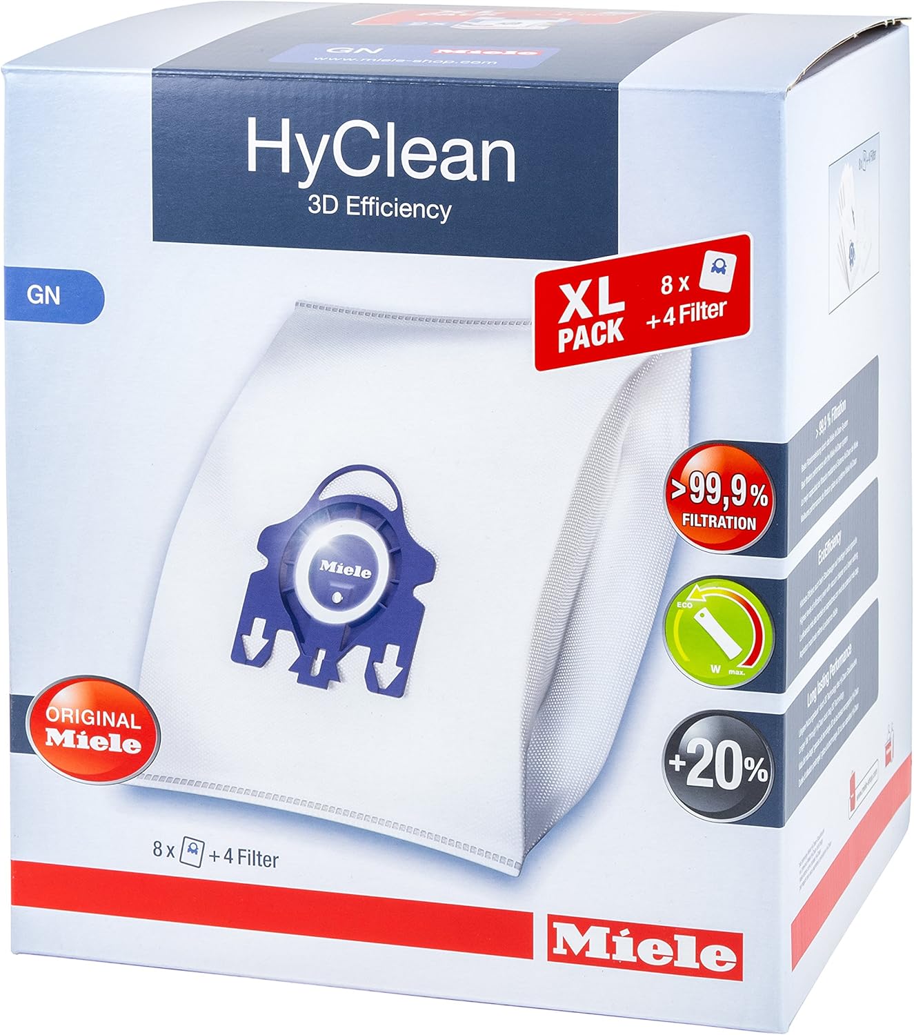 Bolsas aspirador miele hyclean Bolsas de plástico, de papel, de tela