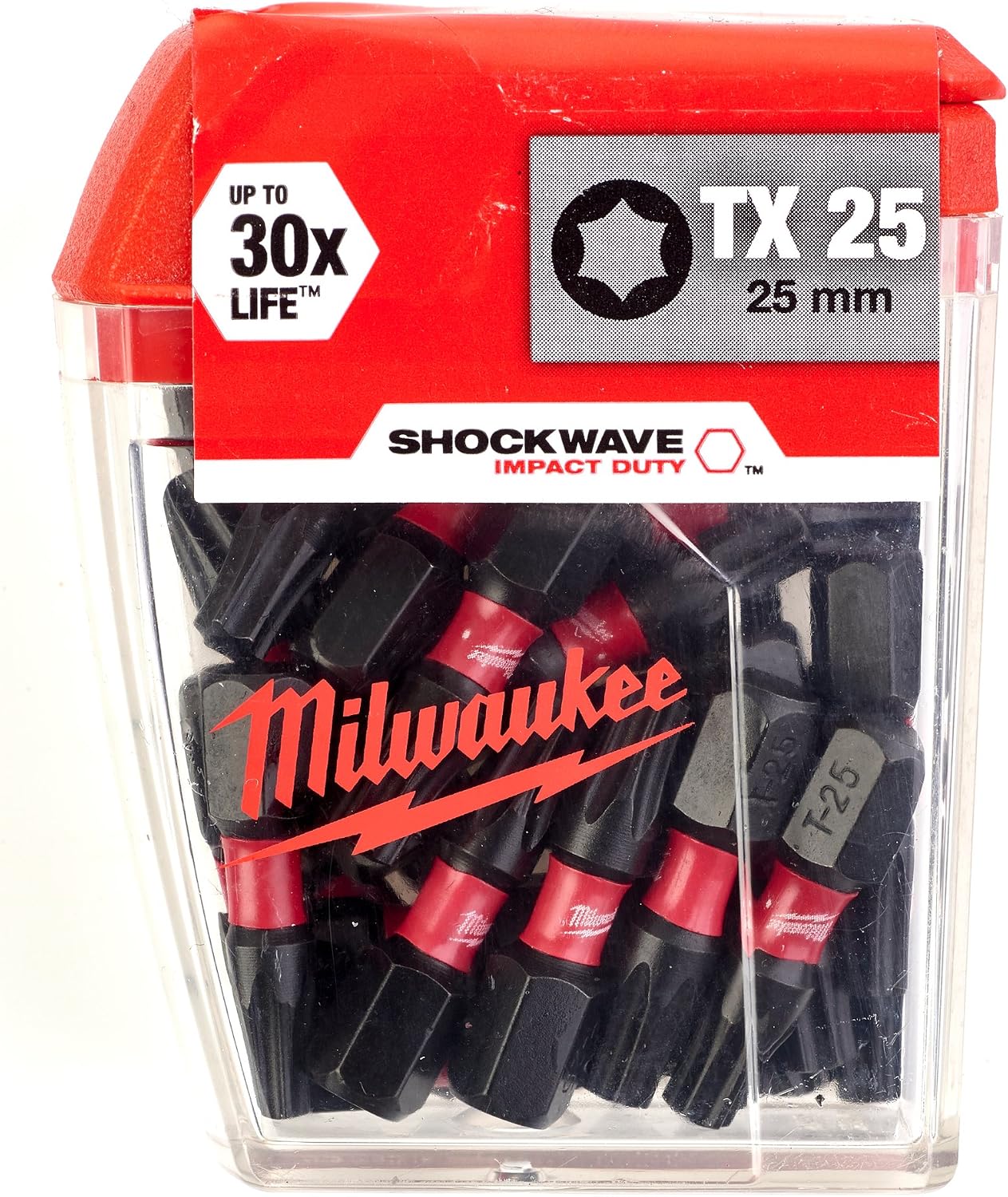 Shockwave™ Impact Duty Bits TX25 25mm (Pack 25), Variety pack