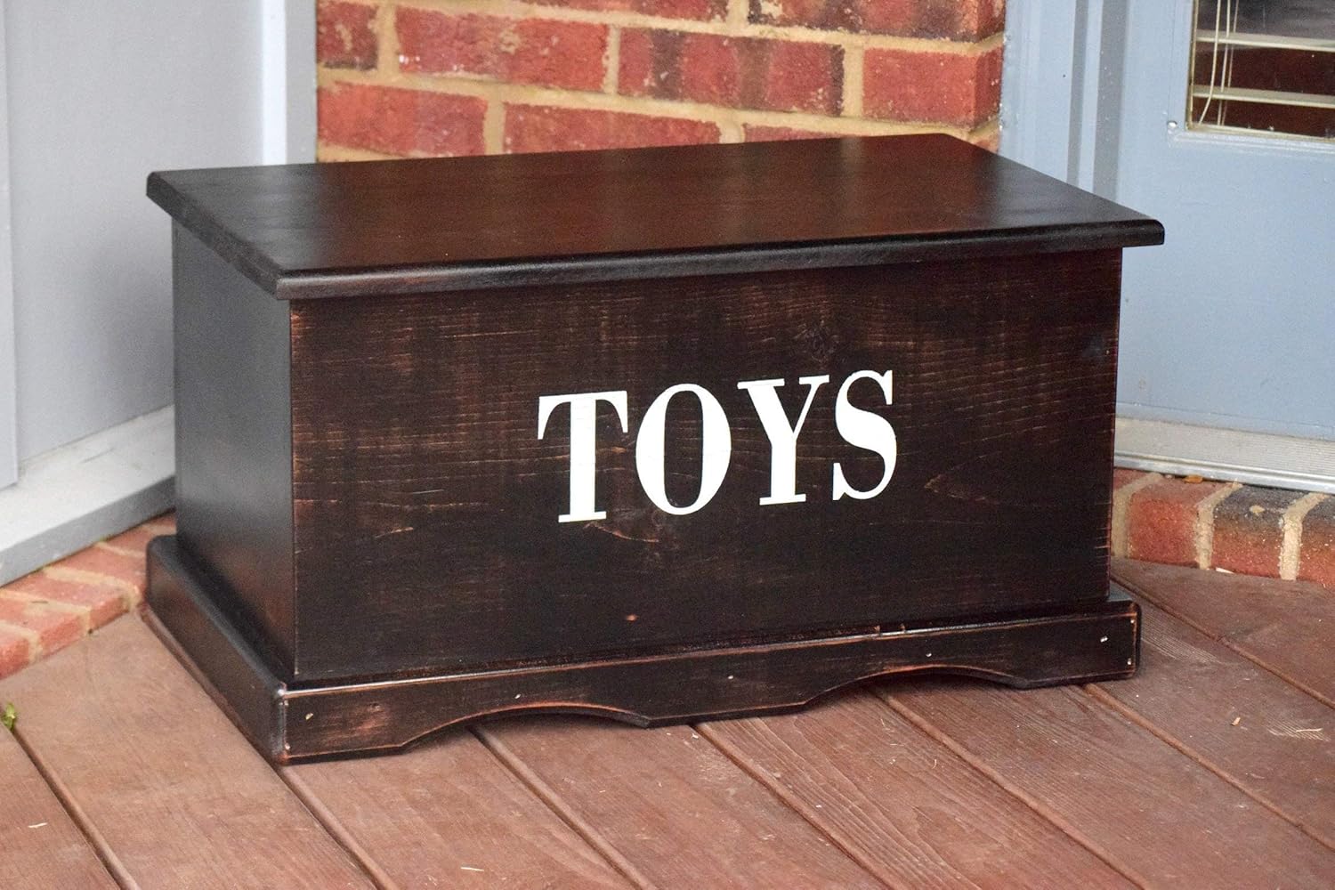 Laser Engraved Personalized Kids Toy Box Engraved Toy Box