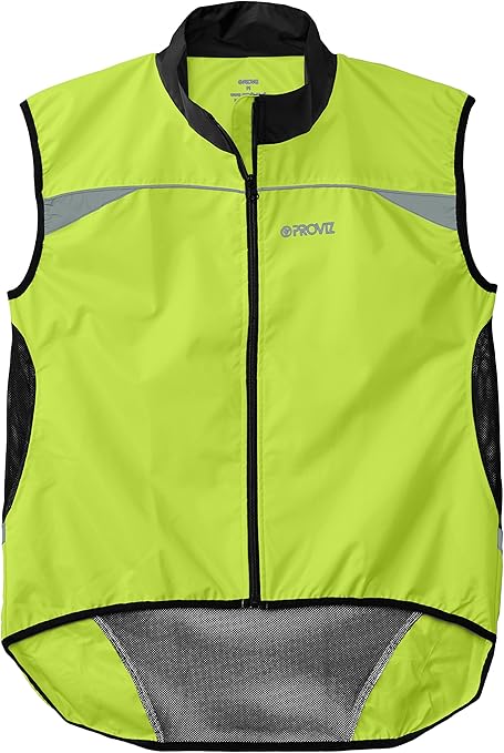high viz cycling gilet