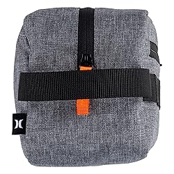 Hurley Small Items Toiletry Dopp Kit, Dark Grey