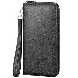 Chelmon Women's Wallet RFID Blocking Long Clutch