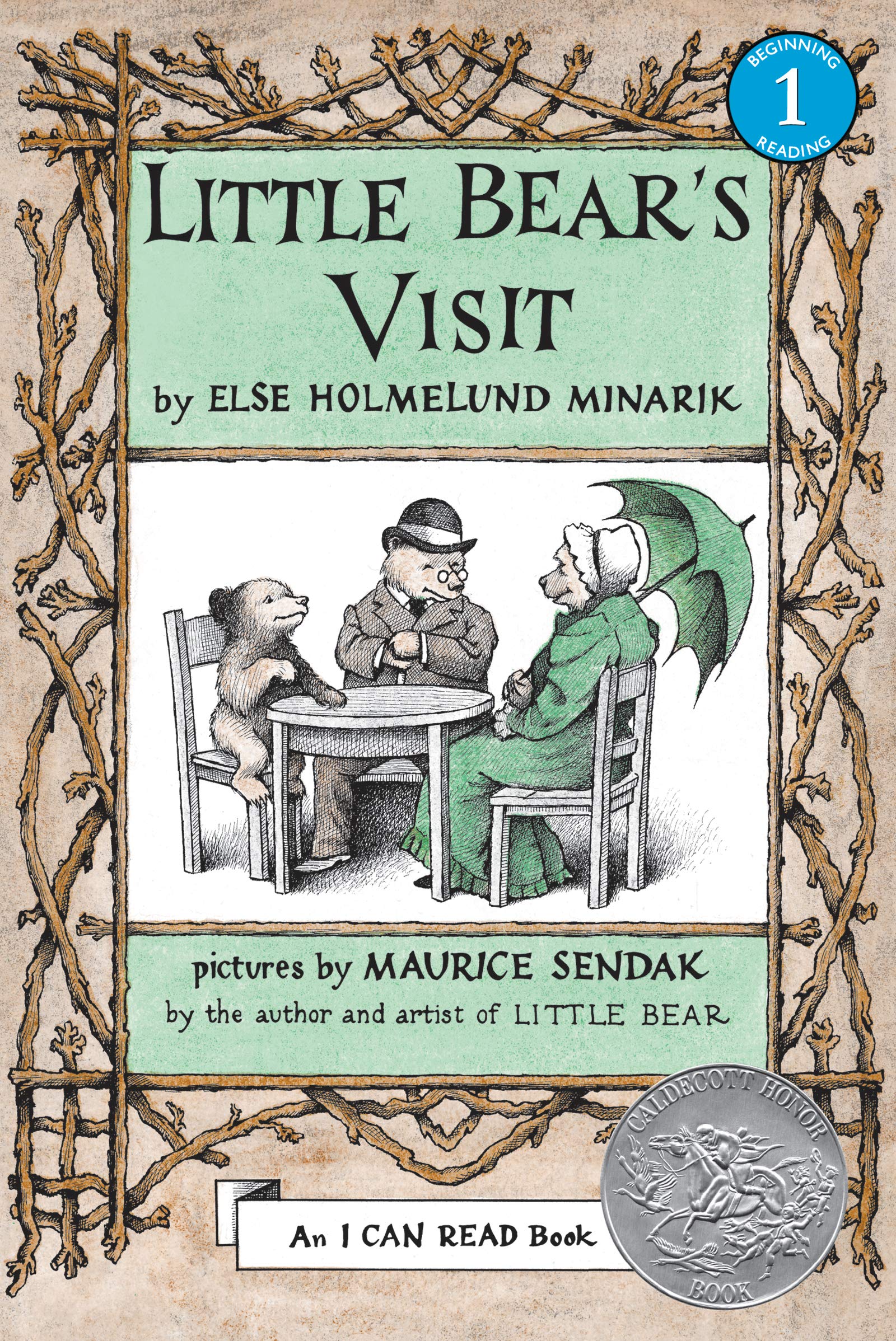 Amazon Little Bear S Visit I Can Read Level 1 Minarik Else Holmelund Sendak Maurice Multigenerational