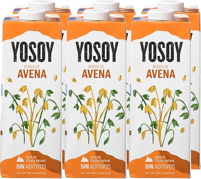Yosoy - Bebida de Avena - Caja de 6 x 1L: Amazon.es: Alimentación ...